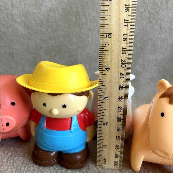 Vintage Fisher Price Farm Toys Chunky Figures - Picture 2 of 8